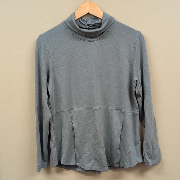 Orvis Tops - Orvis Front pocket Pullover Cowl Neck Top Size M